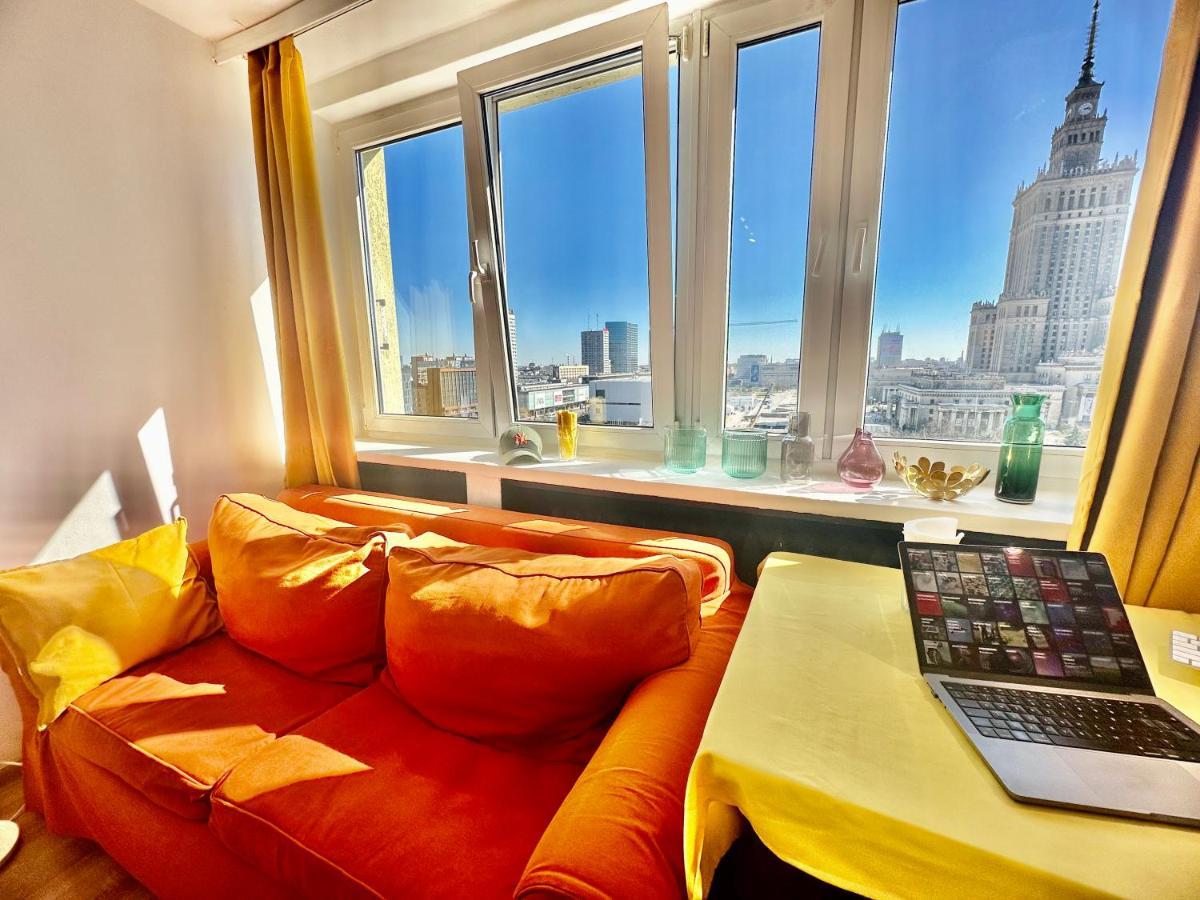 Super Apartament Brown 2X Metro Nowy Wifi Netflix Spotify Panorama Miasta Warsaw Ngoại thất bức ảnh