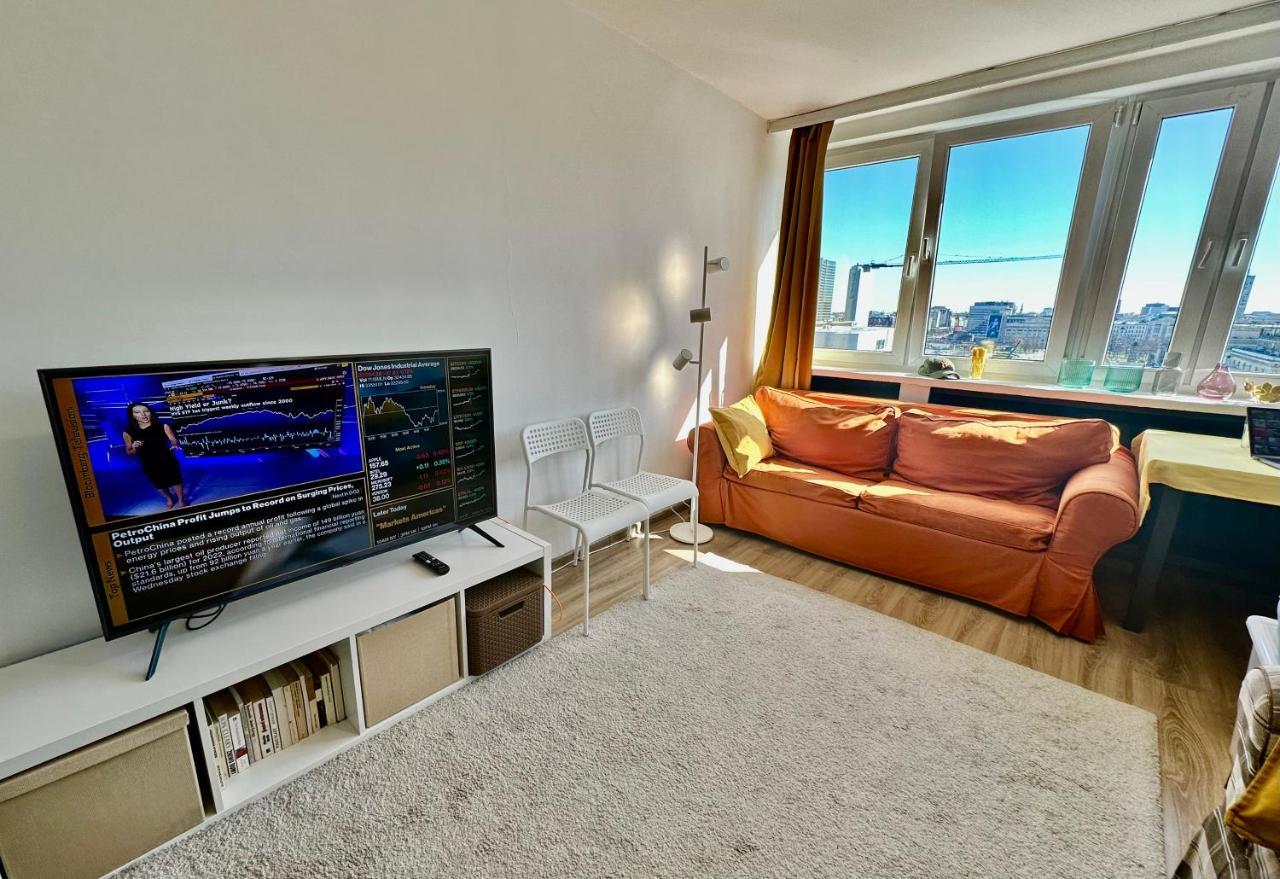 Super Apartament Brown 2X Metro Nowy Wifi Netflix Spotify Panorama Miasta Warsaw Ngoại thất bức ảnh