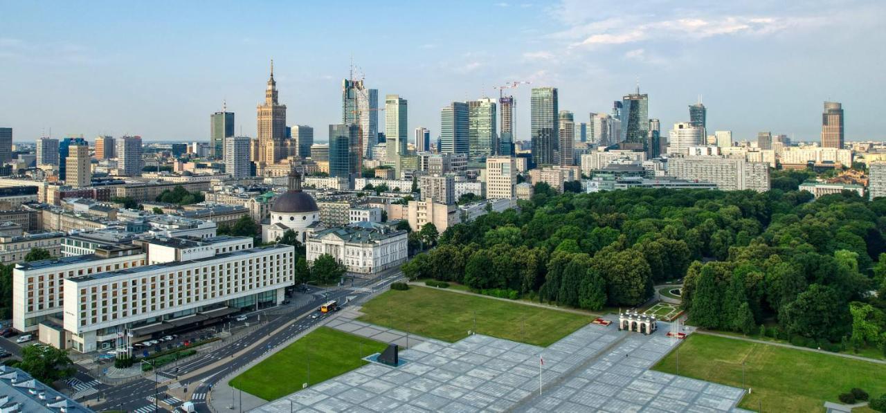 Super Apartament Brown 2X Metro Nowy Wifi Netflix Spotify Panorama Miasta Warsaw Ngoại thất bức ảnh
