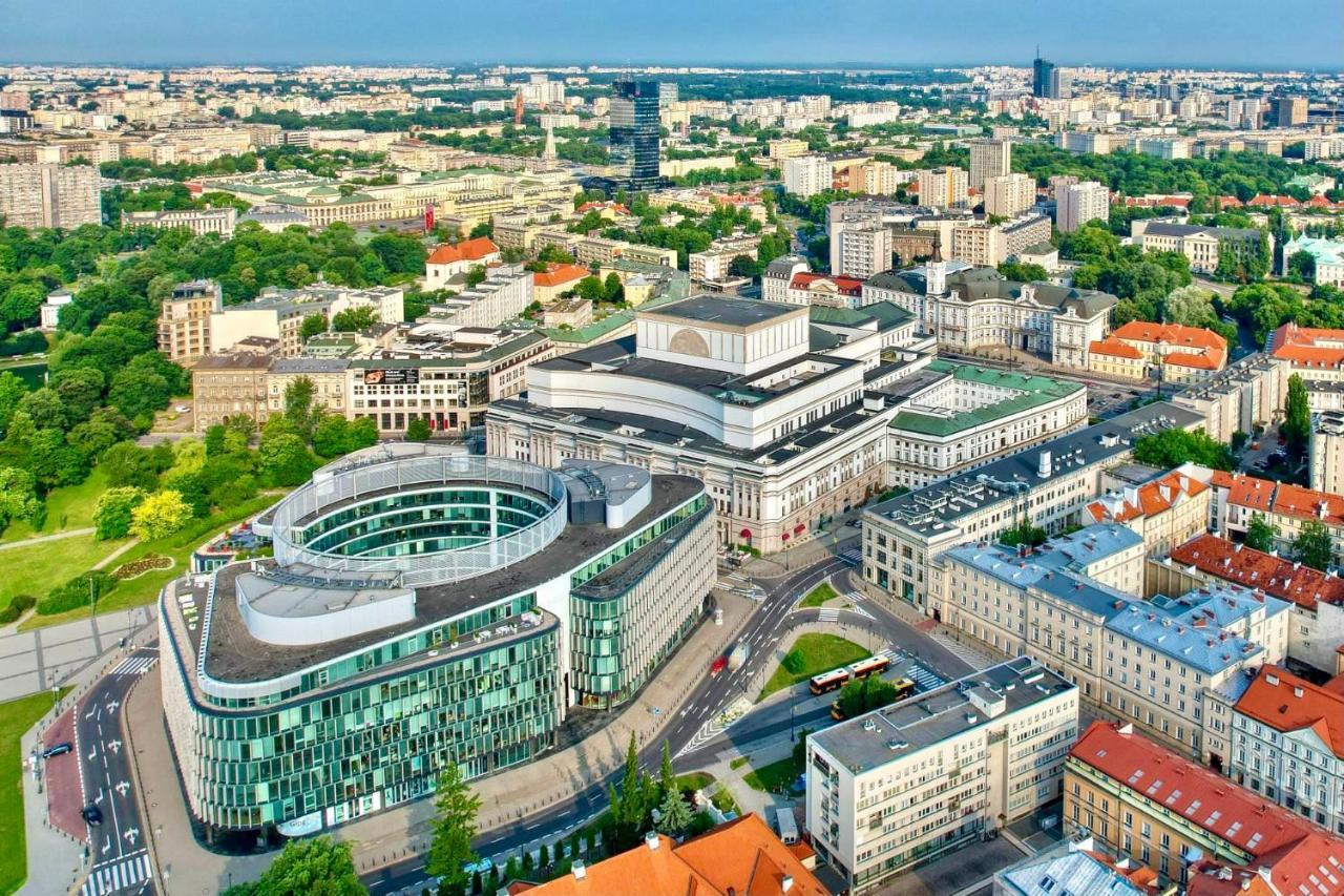 Super Apartament Brown 2X Metro Nowy Wifi Netflix Spotify Panorama Miasta Warsaw Ngoại thất bức ảnh